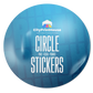 Glossy Circle Stickers